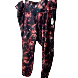 Old Navy Power Soft Leggings Size 2X – High-Rise Ankle, Abstract Print, NWT